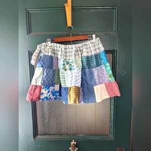 Handmade patchwork skirt